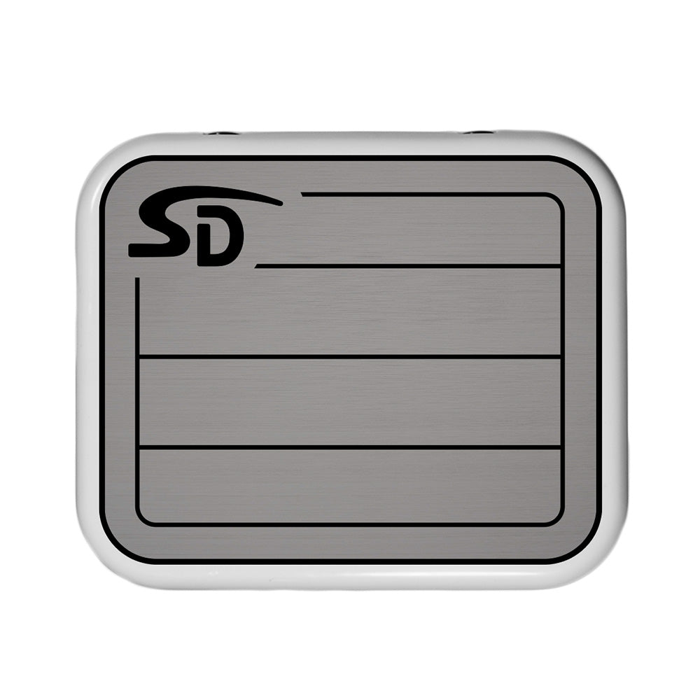 SeaDek YETI Roadie 24 Teak Cooler Pad 6mm Storm GreyBlack 5363780066