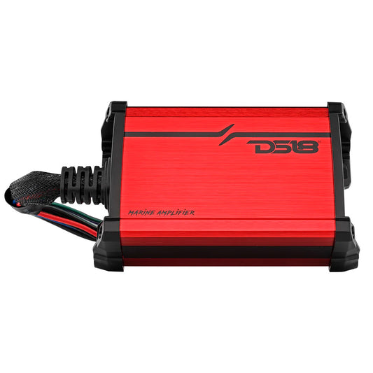DS18 MP4A FullRange 4 Channel Class D Amplifier 4 x 40W RMS 4Ohm MP4A