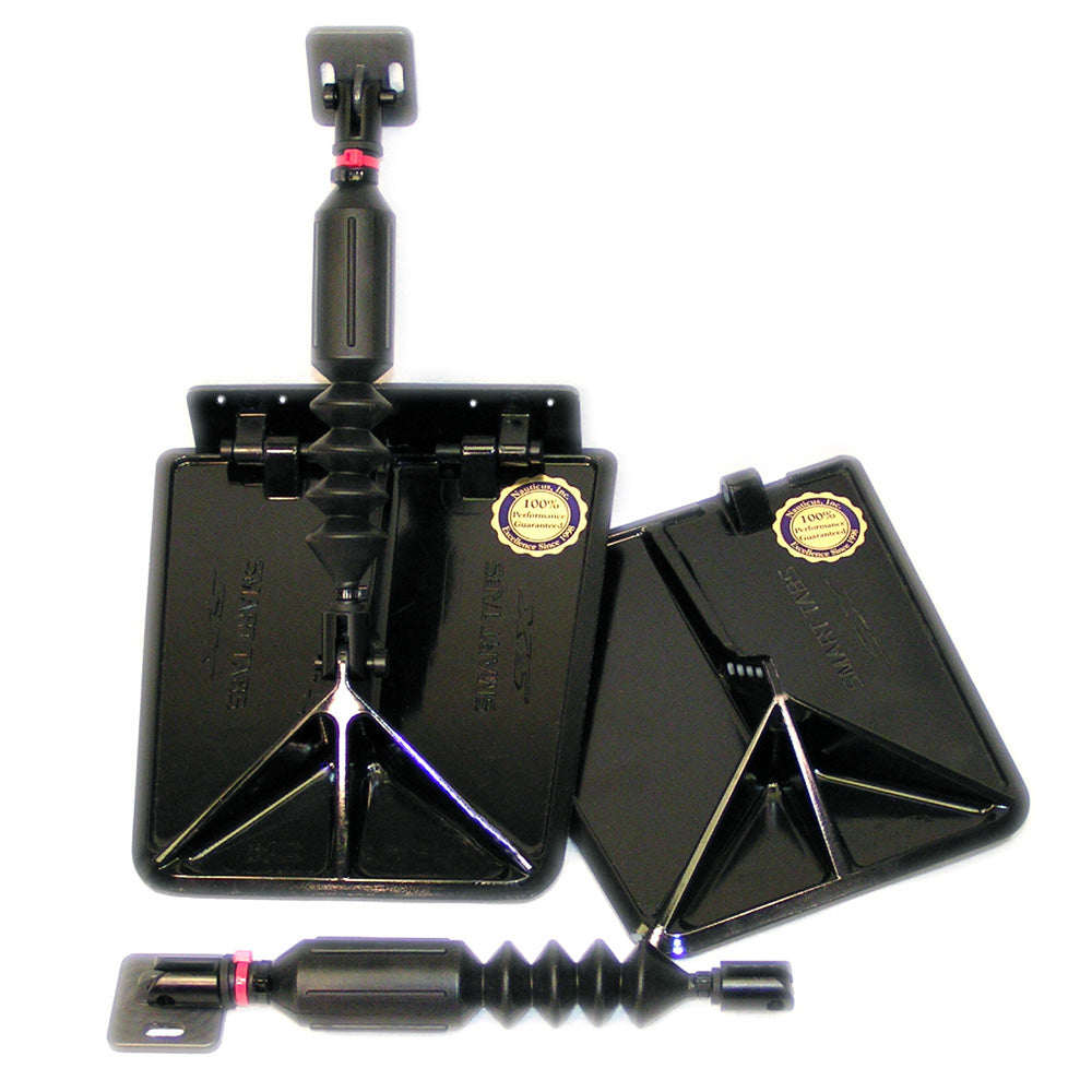 Lectrotab Smart Tab SX Composite Trim Tabs 95 x 10 f1216 Boat w40 80HP Black SX951040