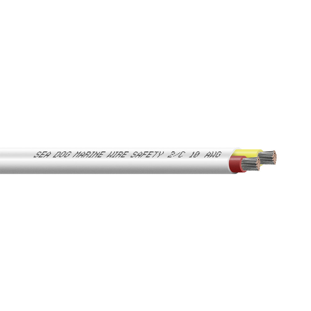 SeaDog 102 AWG Flat Duplex Safety Wire RedYellow 25 8010220