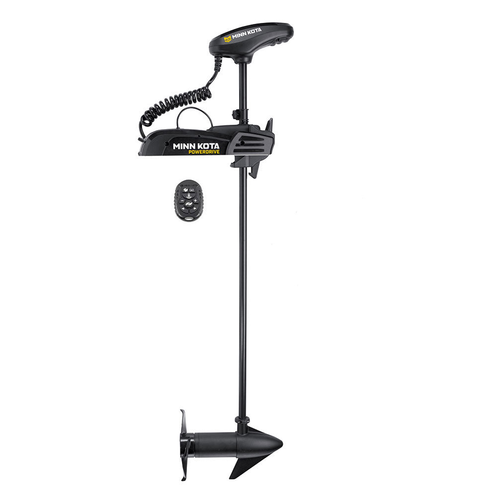 Minn Kota PowerDrive 55 Trolling Motor wMicro Remote Dual Spectrum CHIRP 12V 55LB 54 Remanufactured 1377621