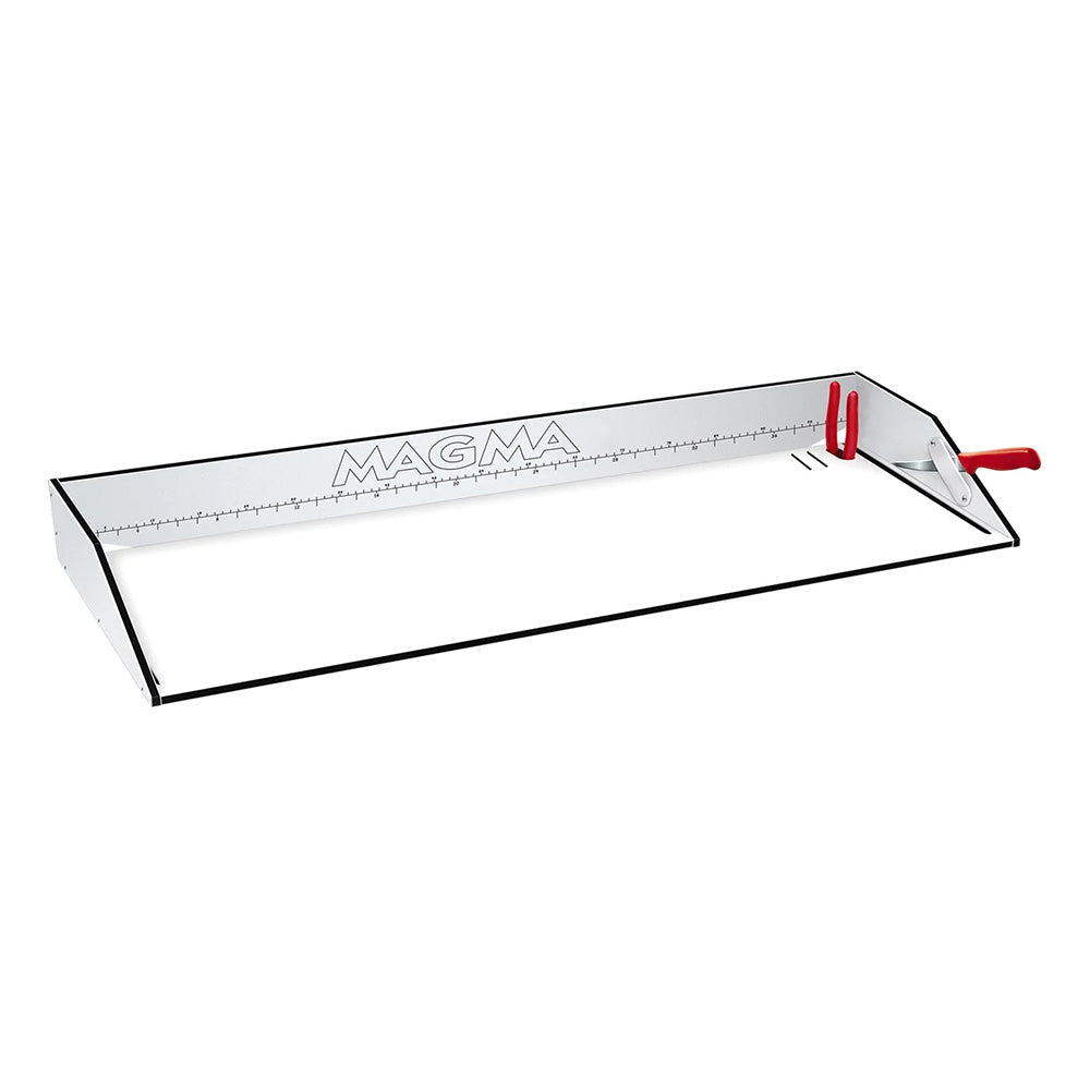 Magma First Mate Cutting Serving Table wEngraved Ruler 31 Long x 125 Deep x 3 78 High T10503B
