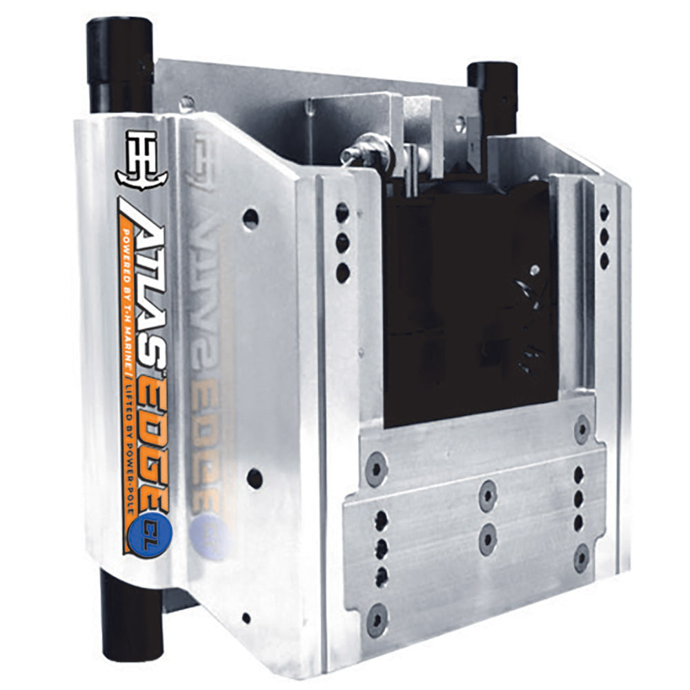 TH Marine ATLAS EDGE 4 Set Back Hydraulic Jack Plate Standard Polished AHJE4VDP