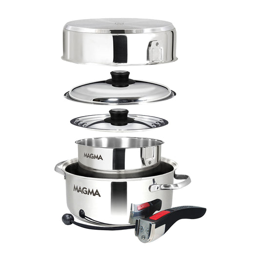 Magma 7 Piece Induction Cookware Set Stainless Steel A10362IND