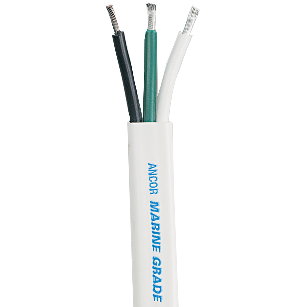 Ancor White Triplex Cable 103 AWG Flat 300 131130