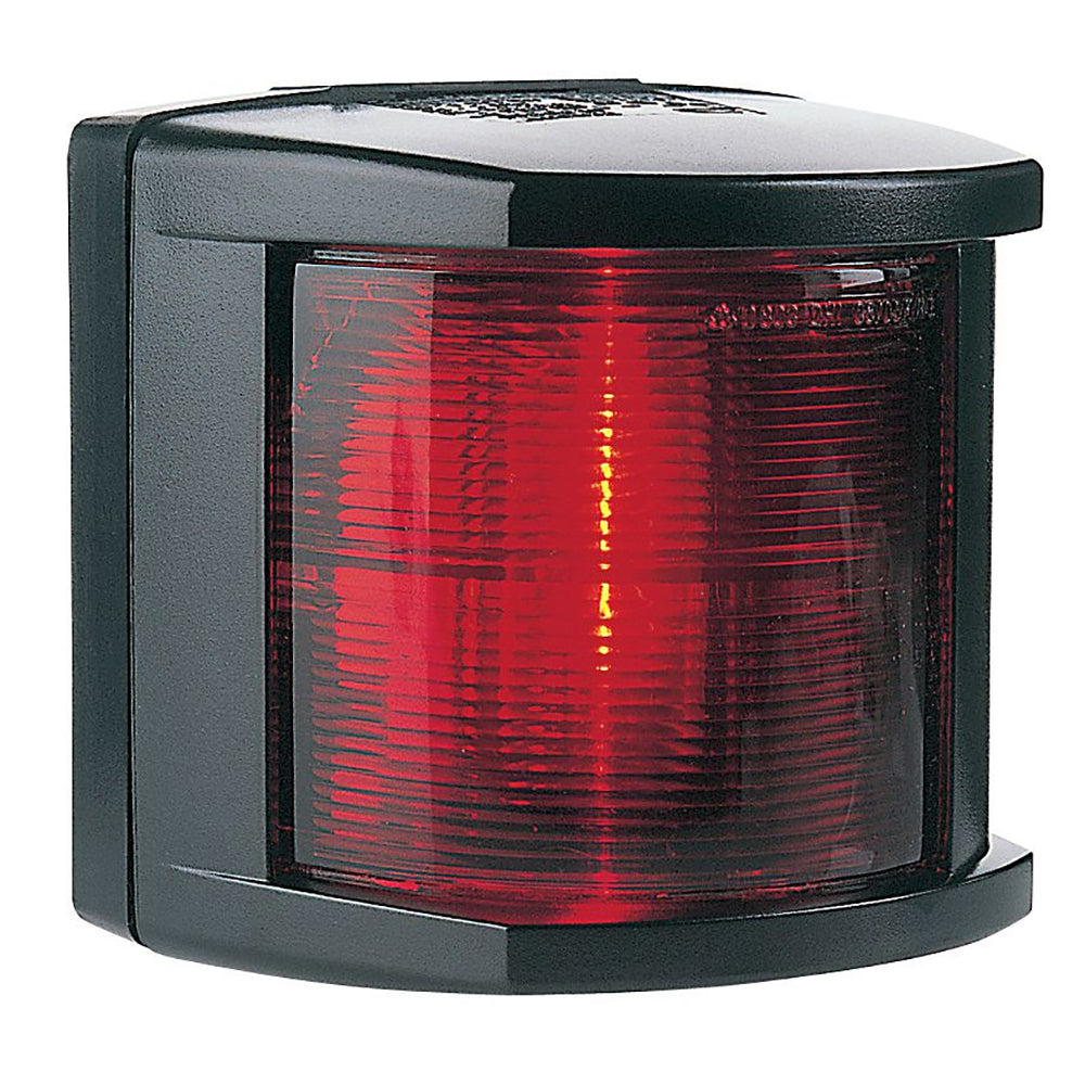 Hella Marine Port Navigation Light Incandescent 2nm Black Housing 12V 002984335