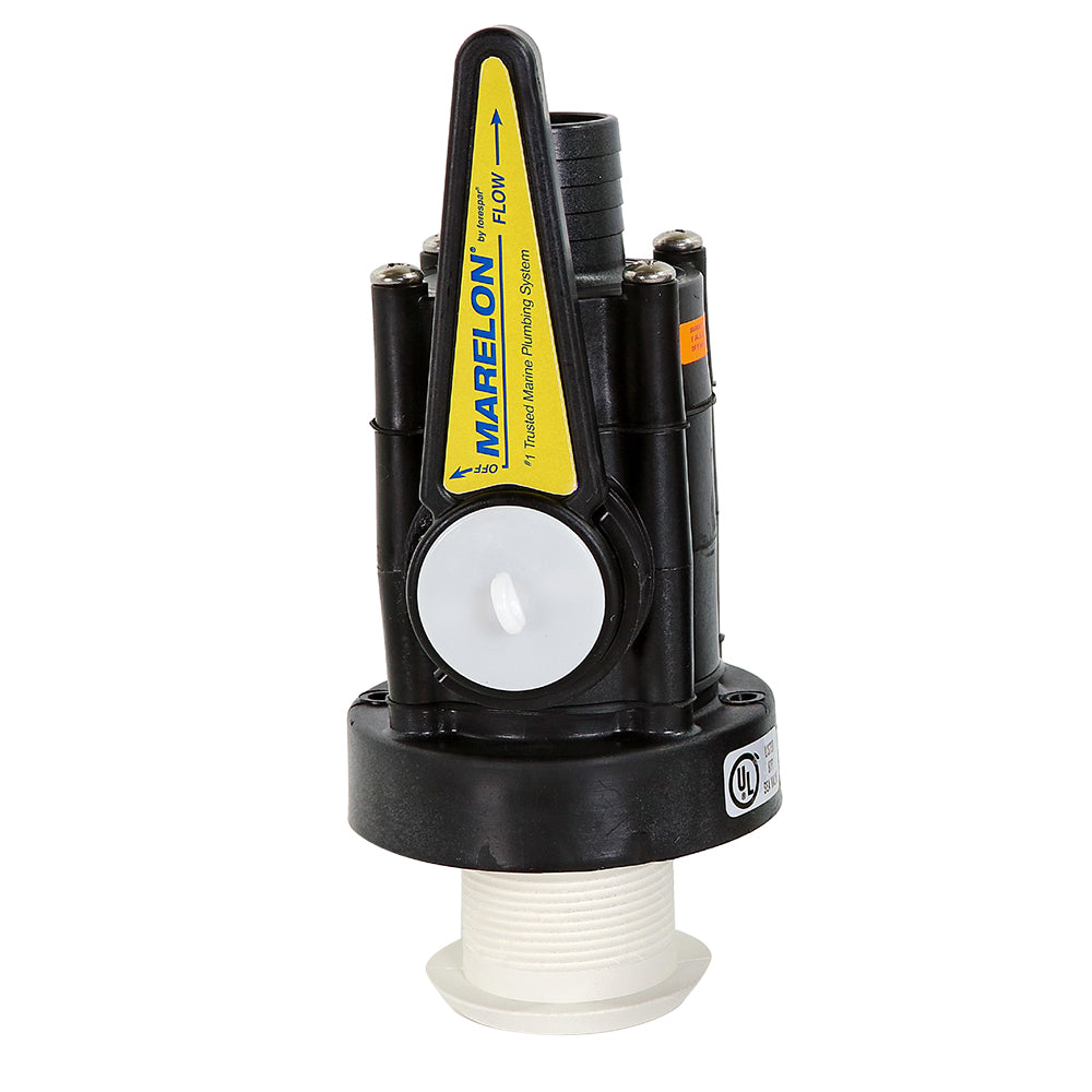 Forespar Marelon FullFlow Seacock 34 Mushroom ThroughHull 904043ABYC