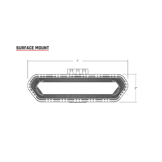 RIGID Industries Chase Amber 90122