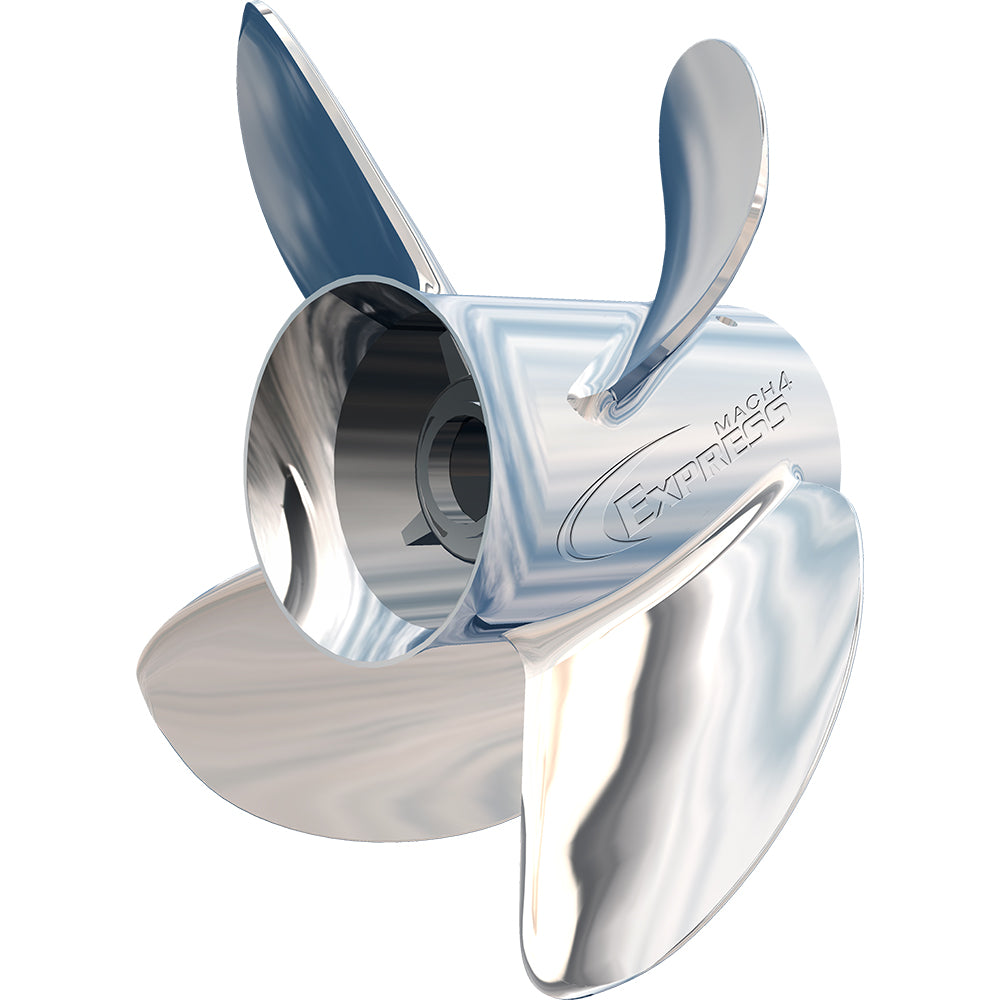 Turning Point Express Mach4 Left Hand Stainless Steel Propeller EX15134L 4Blade 153 x 13 Pitch 31501340