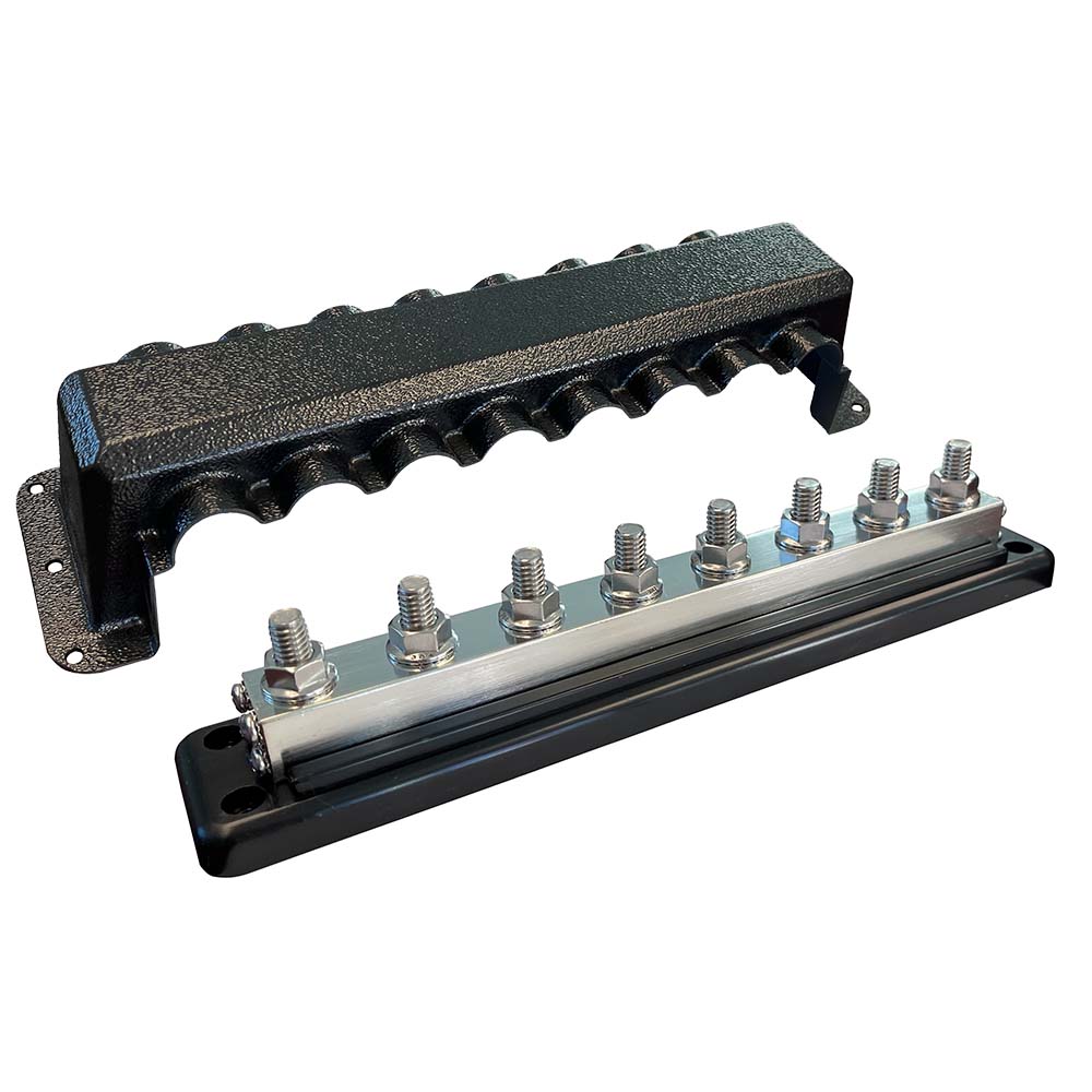 Victron Busbar 600A 8P Cover 8X 38 Plus 8X M8 Terminals VBB160080010