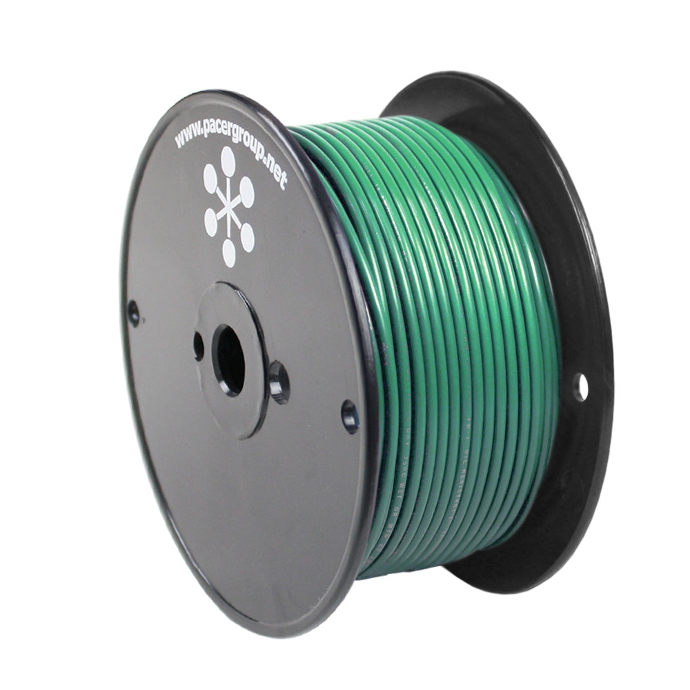 Pacer Green 14 AWG Primary Wire 250 WUL14GN250