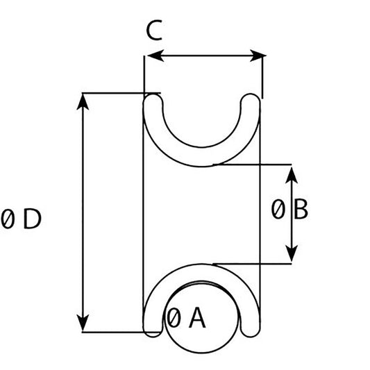 Wichard FRX25 Friction Ring 25mm 6364 FRX25 22517