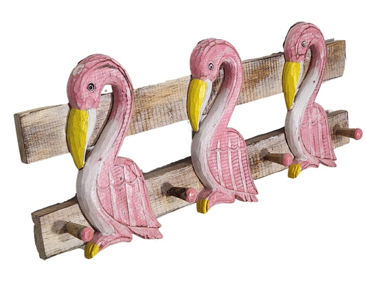 Flamingo Hat Rack