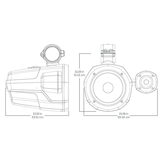 Roswell R1 Pro Tower Speakers  White  200W RMS  400W Peak Power C9201910W
