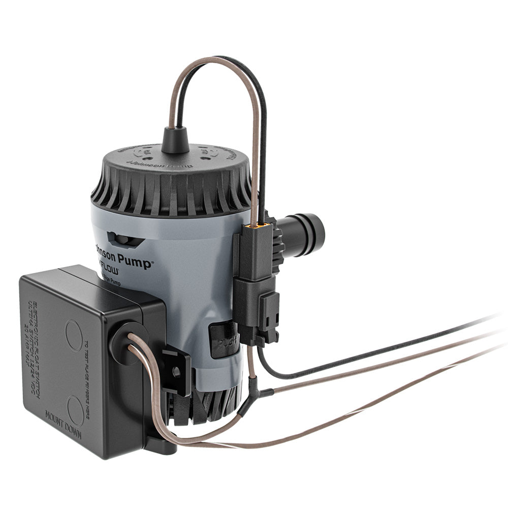Johnson Pump Aqua Void Ultima Combo 800 GPH Bilge Pump  12V 101363601