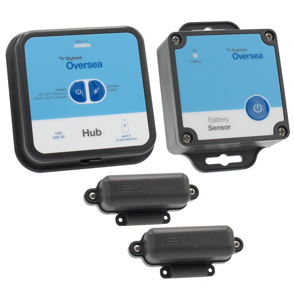 Skyhawk Oversea Pontoon Bundle Hub  1 Oversea Hub 1 Battery Sensor  2 Entry Sensors OSKITPONTOON1