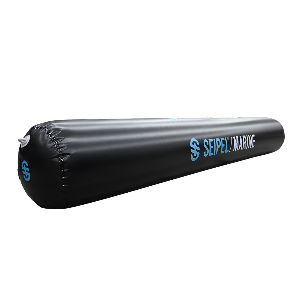 Seipel Marine 10 Inflatable Boat Bumper  Black M4010BLACK