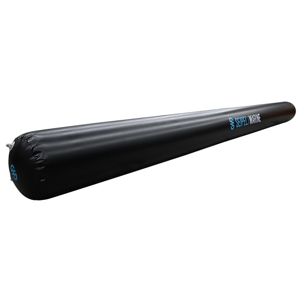 Seipel Marine 20 Inflatable Boat Bumper  Black M4020BLACK