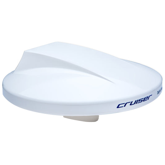 Scout Cruiser 10 White TV Antenna Omnidirectional w20M 75 ohms Cable PF AN NTV001