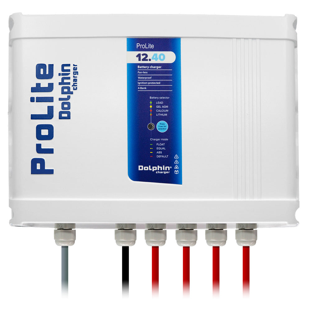 Dolphin ProLite Charger 4 Bank  12V  40A 99240