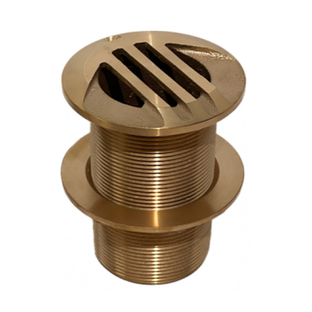 GROCO 1 Slotted Hi Speed ThruHull wNut HSSLTH1000W