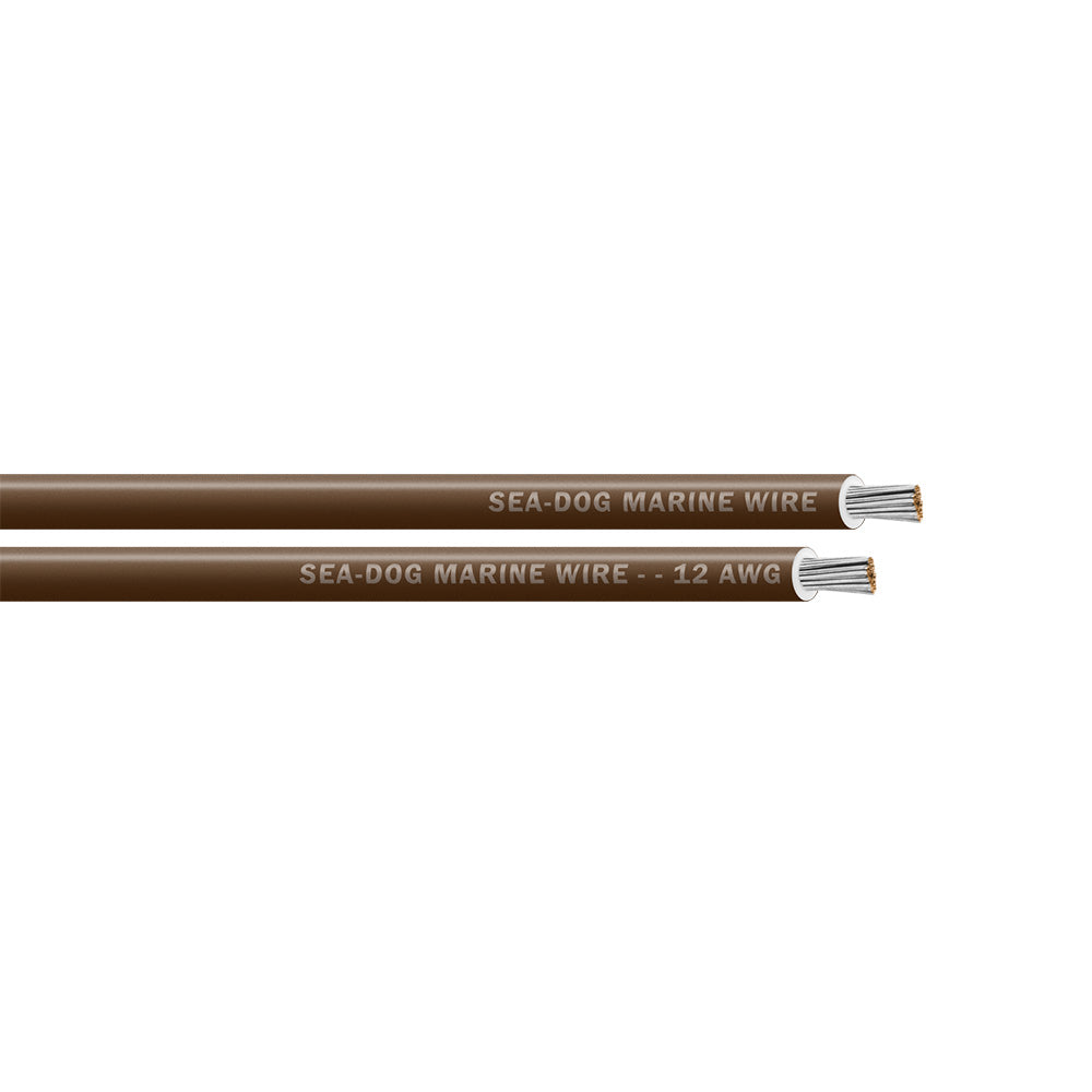 SeaDog 12 AWG Brown Primary Wire  400 8012076