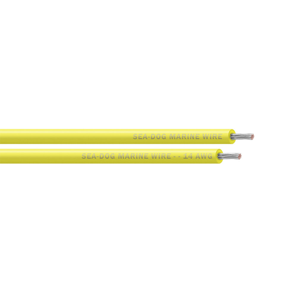 SeaDog 14 AWG Yellow Primary Wire 100 8014032