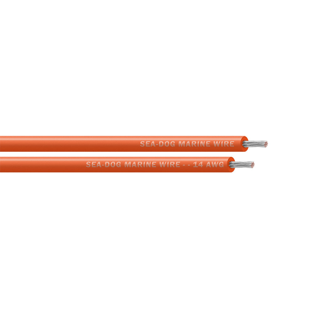 SeaDog 14 AWG Orange Primary Wire  25 8014080