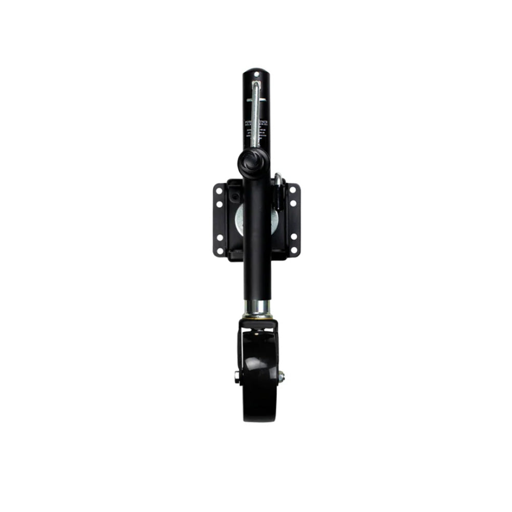 Powerwinch Select Series Jack  1200lb BoltOn Single Wheel Carbon Black 21400J1200B1BR