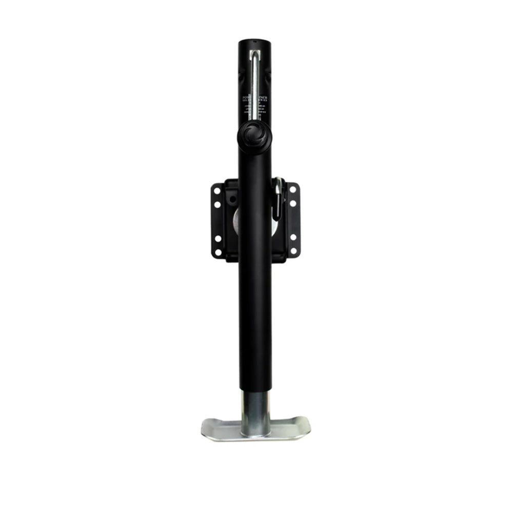 Powerwinch Select Series Jack  2500lb BoltOn Flat Plate Carbon Black 21400J2500BFBR
