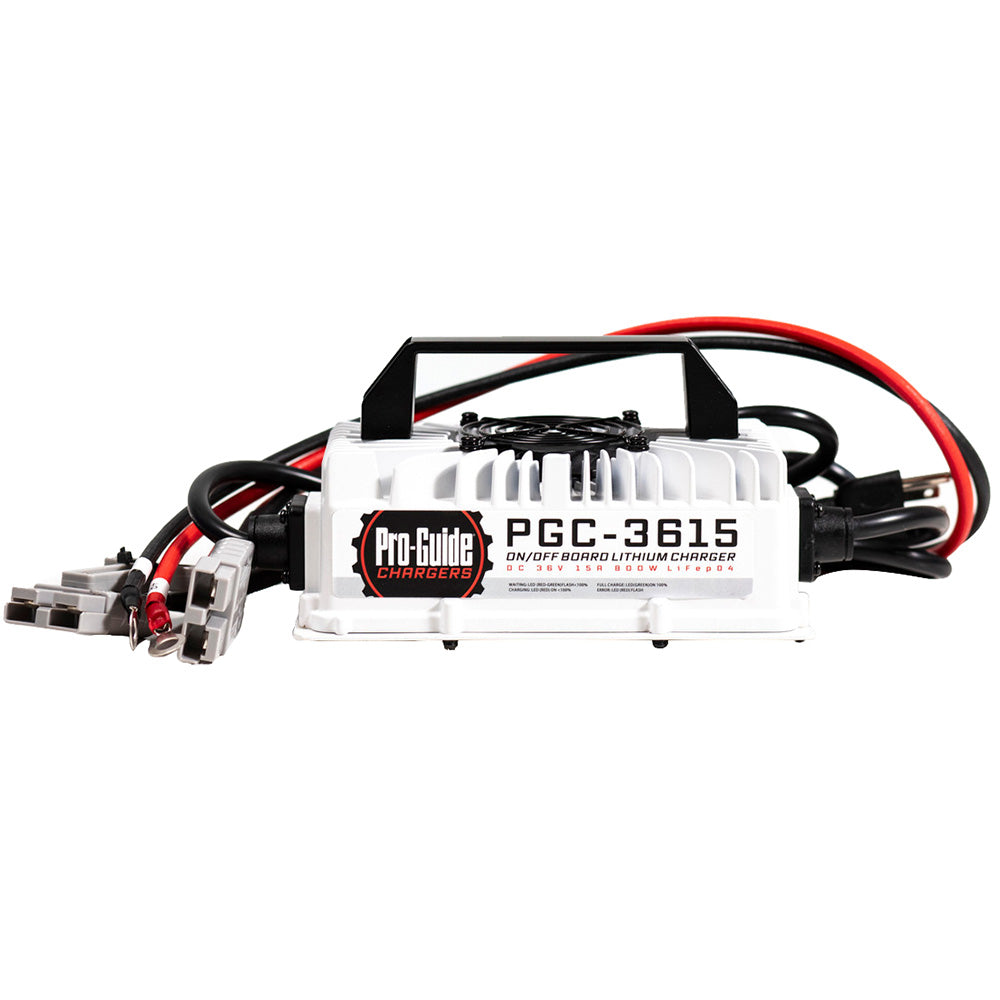 ProGuide 1 Bank OnOff Board Battery Charger  36V  15 Amp PGC3615