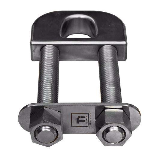 TiTackle Titanium Transom D Ring  6 Long Stud TTTRANSOMDRING