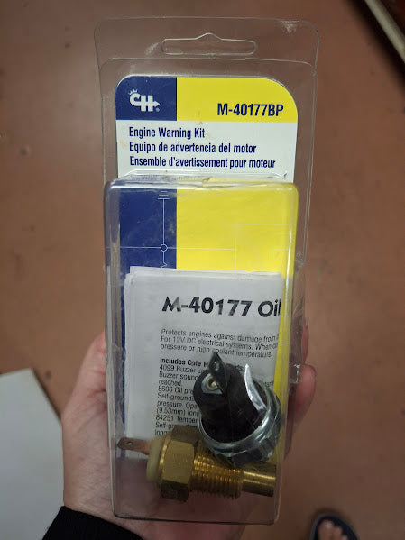 Temperature Gauge w/Engine Warning Kit