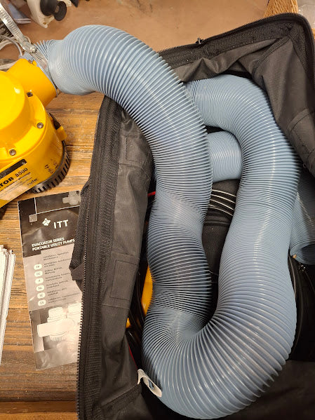 Bilge Pump - Rule Evacuator 8000 w/3" Hose