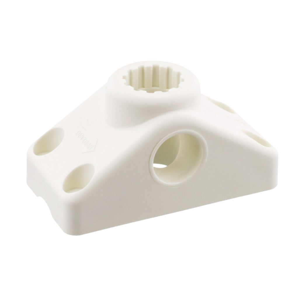 Scotty Combination Side  Deck Mount  White 241WH
