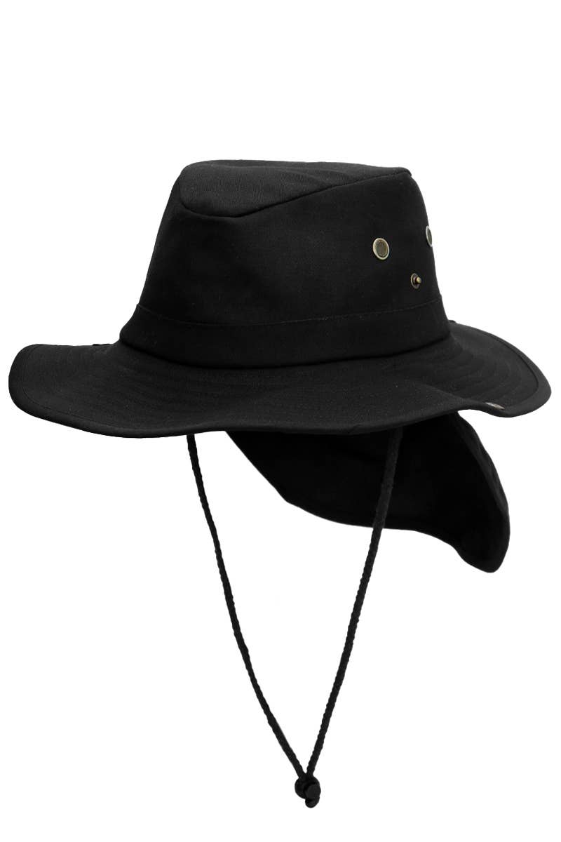 Boonie Fisherman Neck Cover Bucket Hat