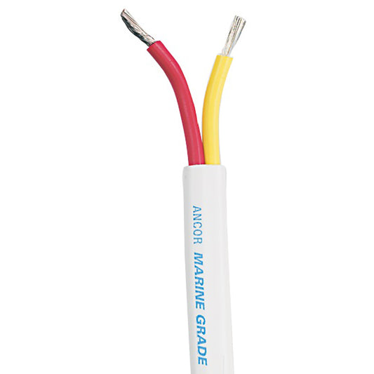 Ancor Safety Duplex Cable  62 AWG  RedYellow  Flat  100 123710