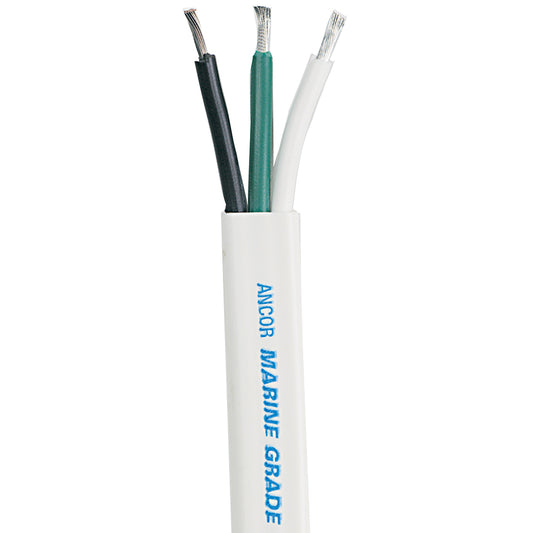 Ancor White Triplex Cable  123 AWG  Flat  250 131325