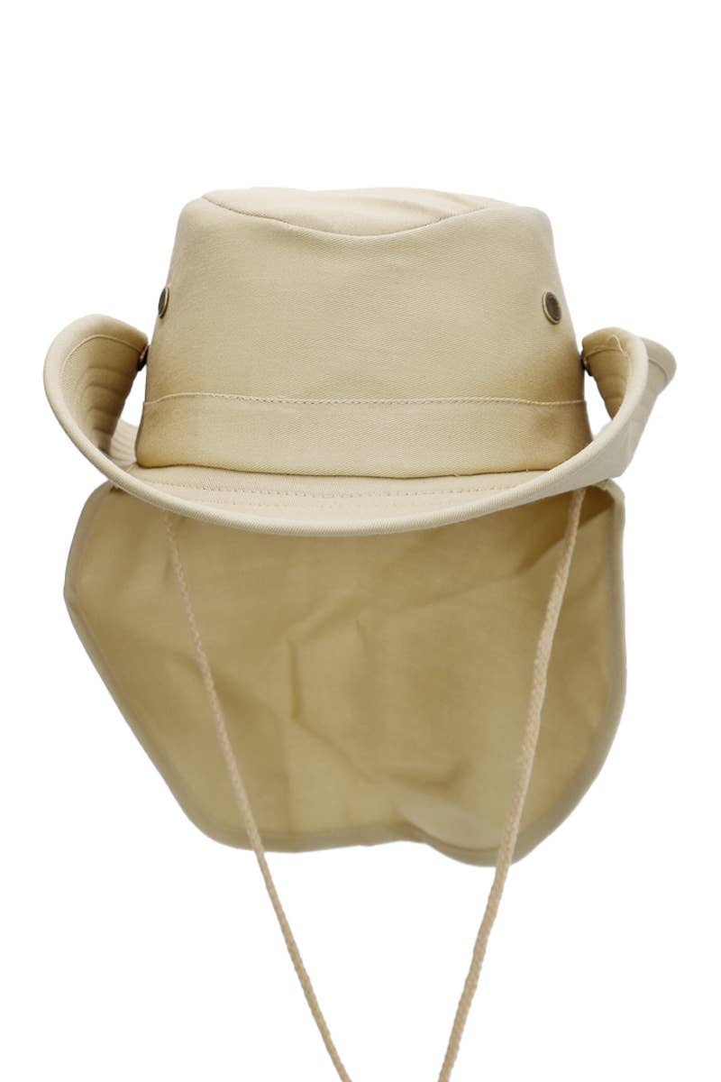 Boonie Fisherman Neck Cover Bucket Hat