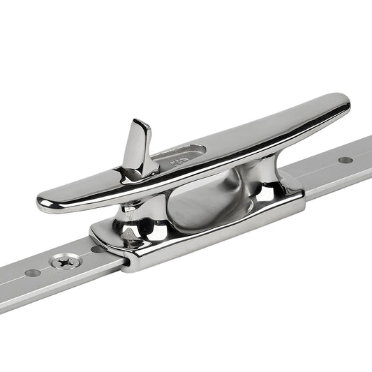Schaefer MidRail ChockCleat Stainless Steel  114 7075