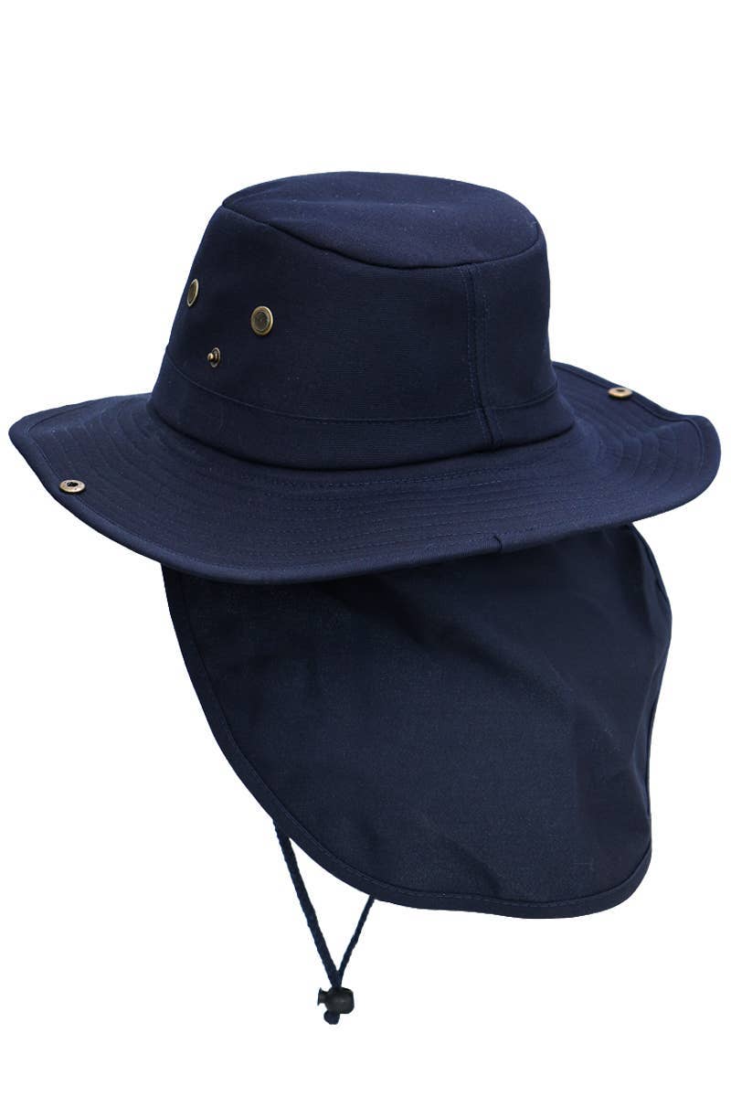 Boonie Fisherman Neck Cover Bucket Hat