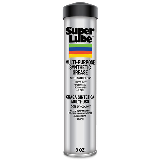 Super Lube MultiPurpose Synthetic Grease wSyncolon  3oz Cartridge 21036