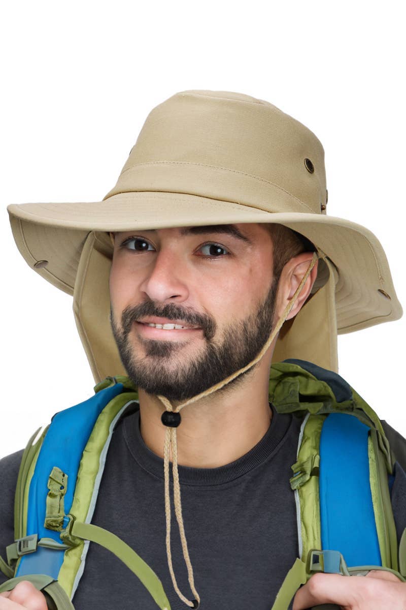 Boonie Fisherman Neck Cover Bucket Hat