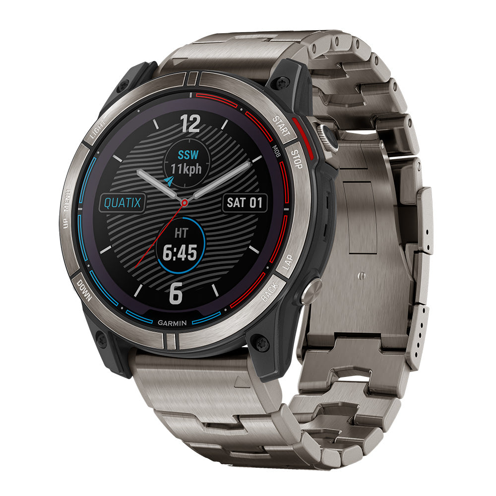 Garmin quatix 7  Solar Edition Marine GPS Smartwatch wSolar Charging 0100254160