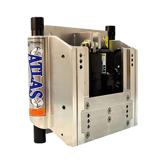 TH Marine ATLAS 4 Set Back Hydraulic Jack Plate STD Polished AHJC4VDP