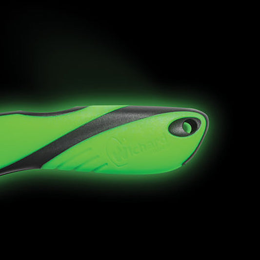 Wichard Offshore Knife  Serrated Blade  ShacklerSpike  Fluorescent 10122