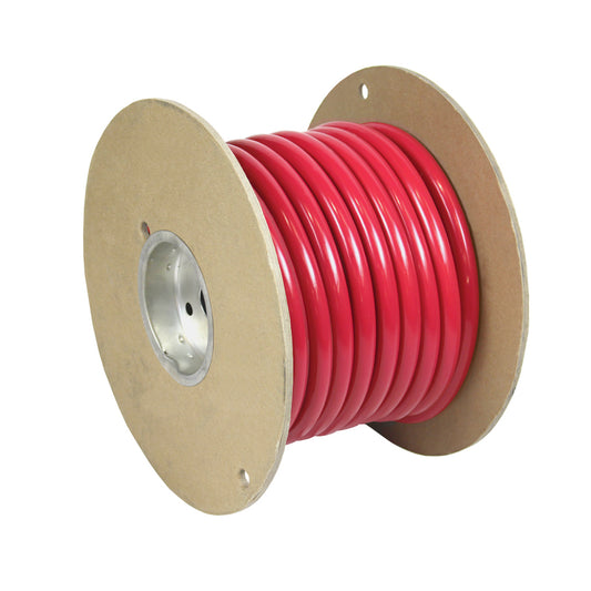 Pacer Red 40 AWG Battery Cable  50 WUL40RD50
