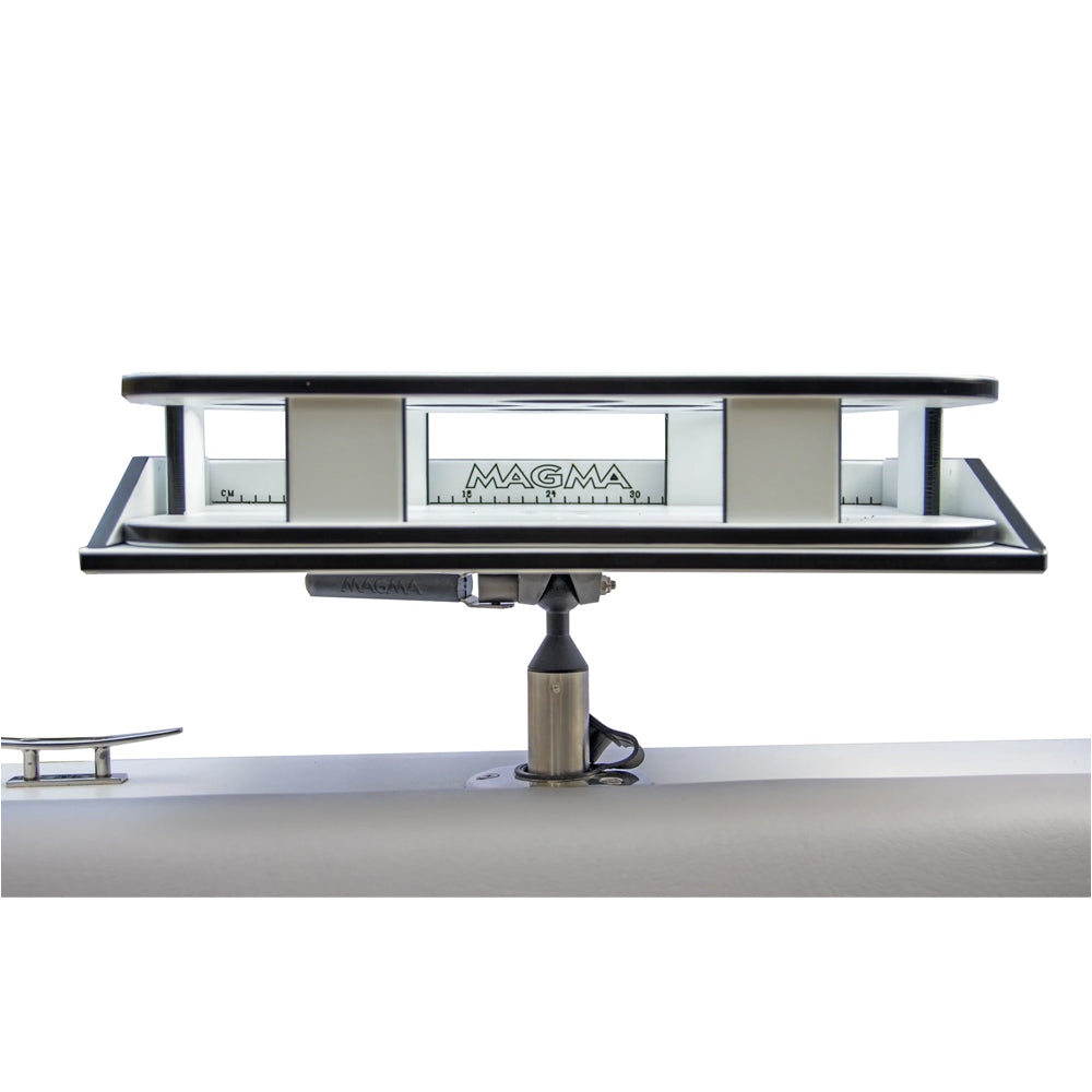 Magma Rectangle Party Table wFillet Table  LeveLock Mount T10532