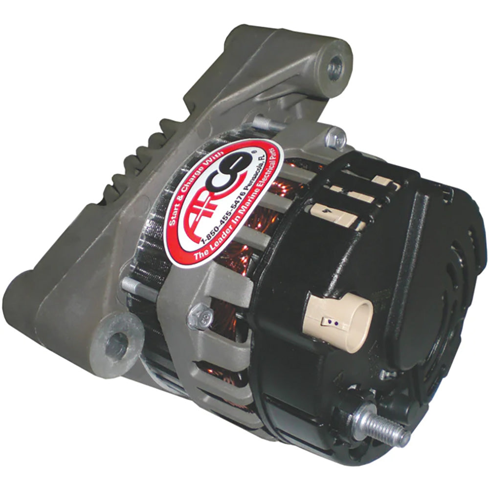 ARCO Marine Premium Replacement Inboard Alternator w55mm MultiGroove Pulley  12V 65A 60073