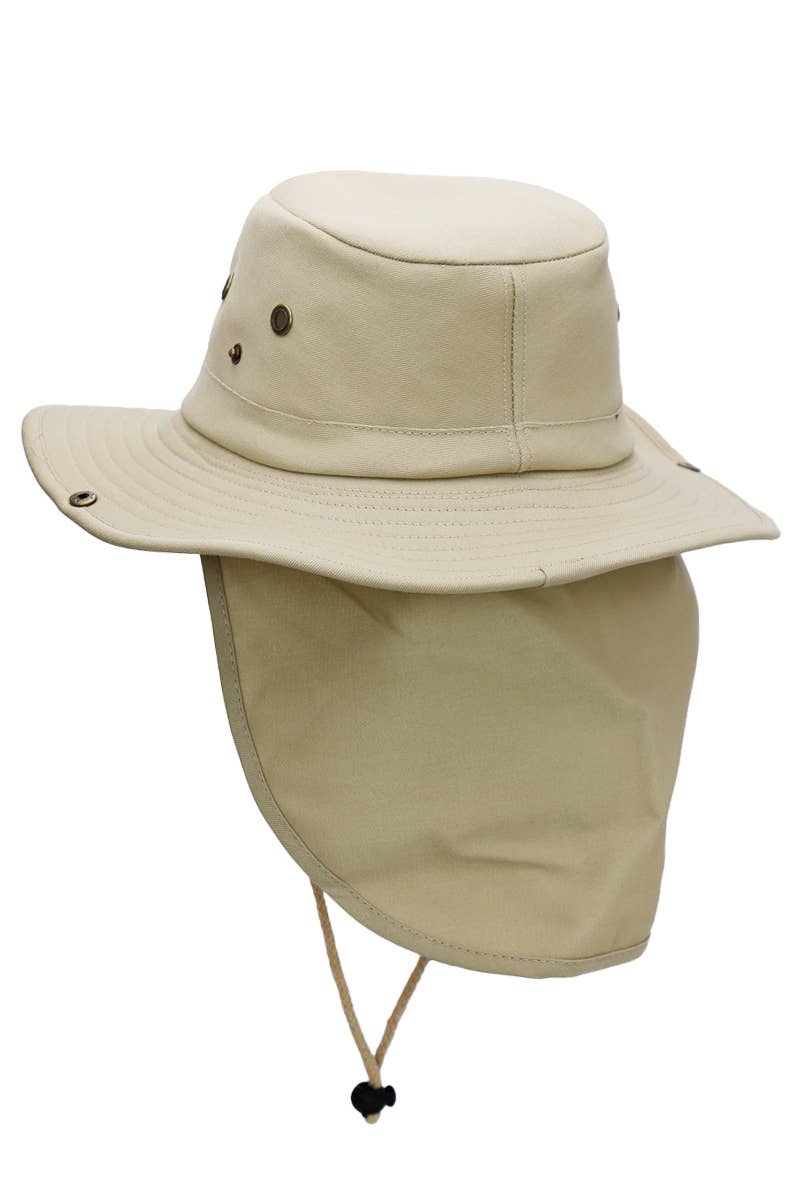 Boonie Fisherman Neck Cover Bucket Hat